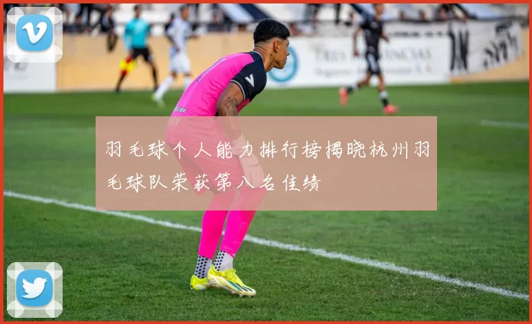 羽毛球个人能力排行榜揭晓杭州羽毛球队荣获第八名佳绩