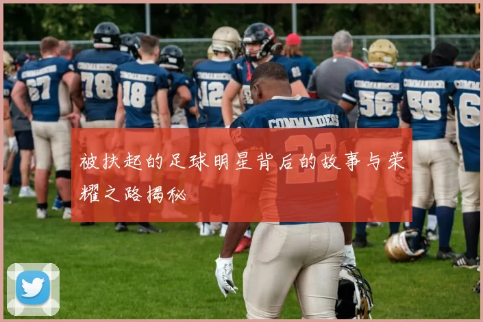 被扶起的足球明星背后的故事与荣耀之路揭秘